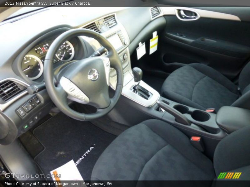 Super Black / Charcoal 2013 Nissan Sentra SV