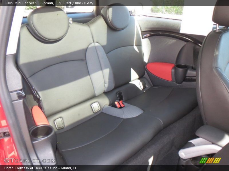 Chili Red / Black/Grey 2009 Mini Cooper S Clubman