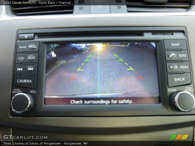 Super Black / Charcoal 2013 Nissan Sentra SV