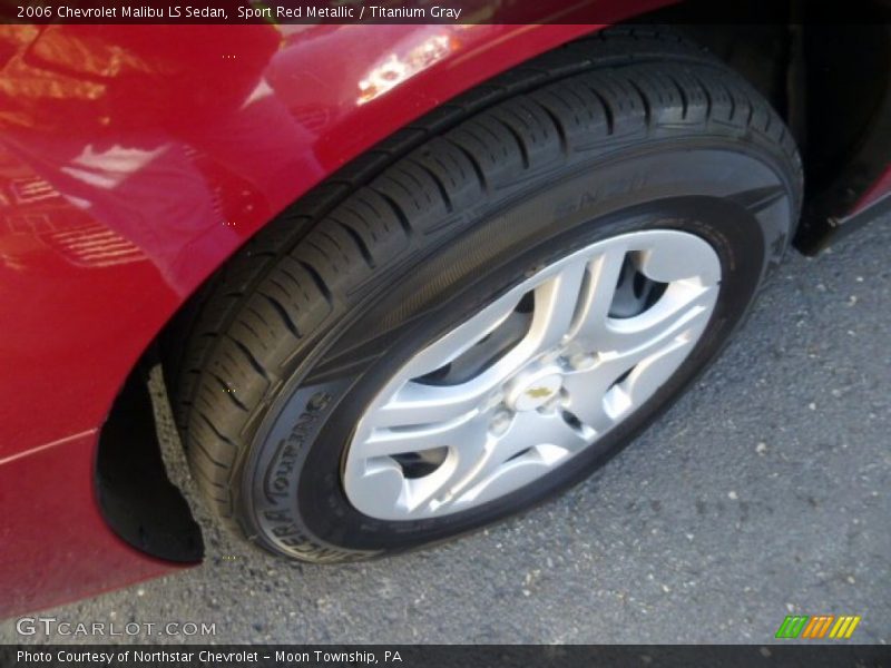 Sport Red Metallic / Titanium Gray 2006 Chevrolet Malibu LS Sedan