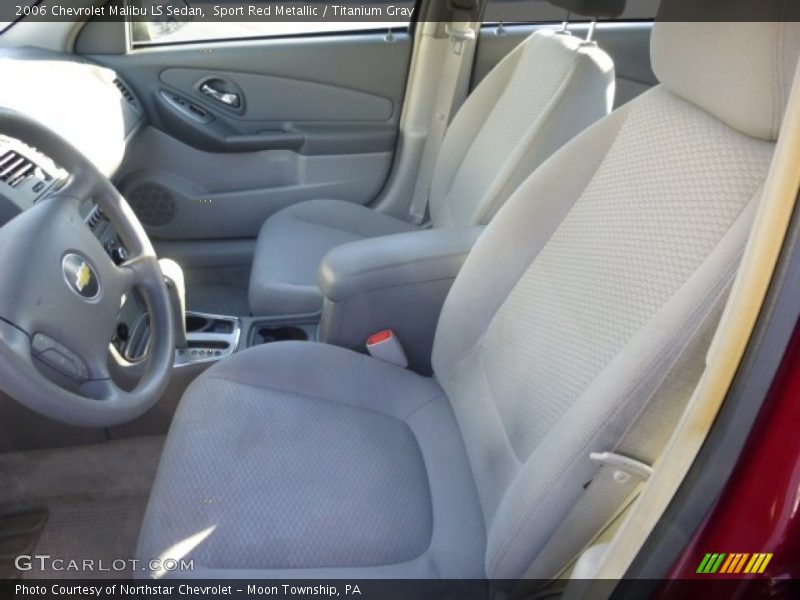 Sport Red Metallic / Titanium Gray 2006 Chevrolet Malibu LS Sedan