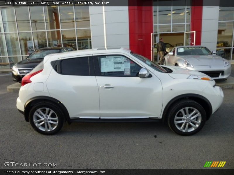  2013 Juke SL AWD Pearl White