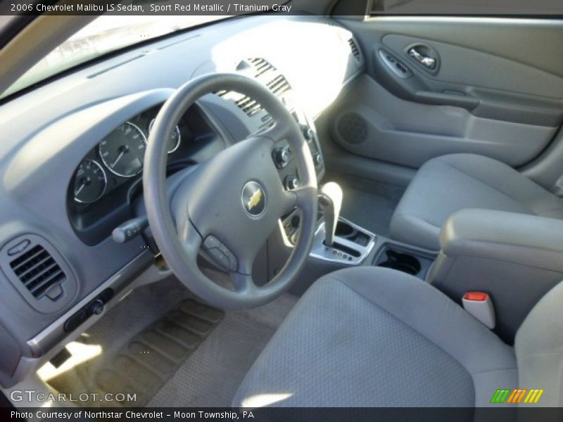 Sport Red Metallic / Titanium Gray 2006 Chevrolet Malibu LS Sedan
