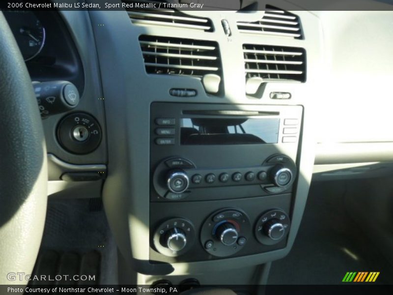 Sport Red Metallic / Titanium Gray 2006 Chevrolet Malibu LS Sedan