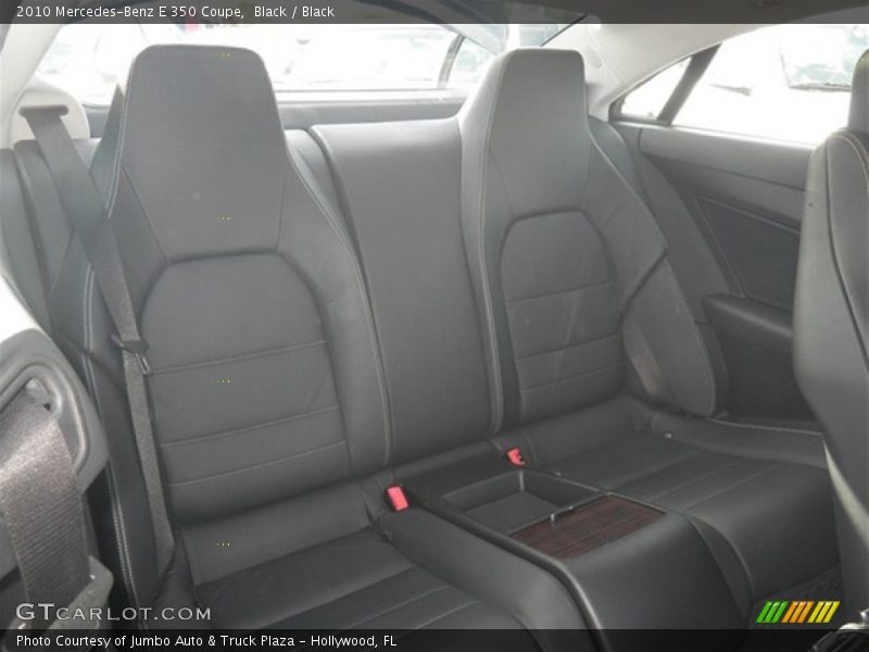 Black / Black 2010 Mercedes-Benz E 350 Coupe