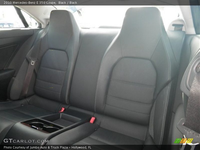 Black / Black 2010 Mercedes-Benz E 350 Coupe