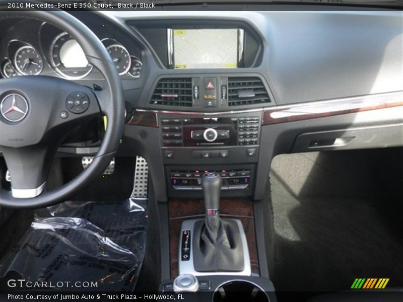 Black / Black 2010 Mercedes-Benz E 350 Coupe