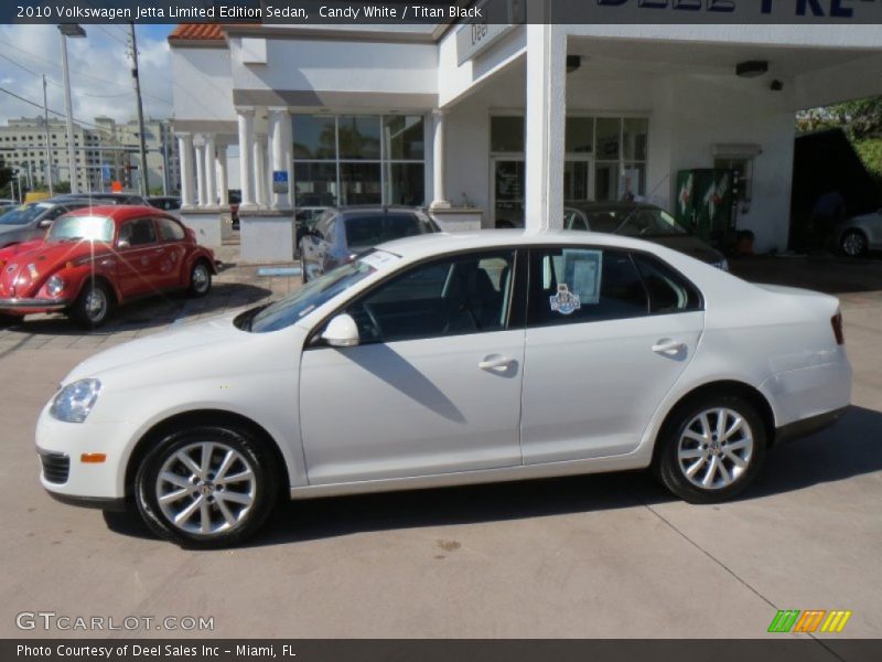 Candy White / Titan Black 2010 Volkswagen Jetta Limited Edition Sedan