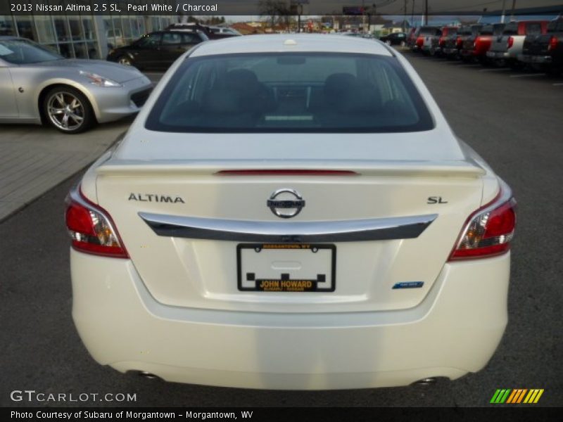 Pearl White / Charcoal 2013 Nissan Altima 2.5 SL