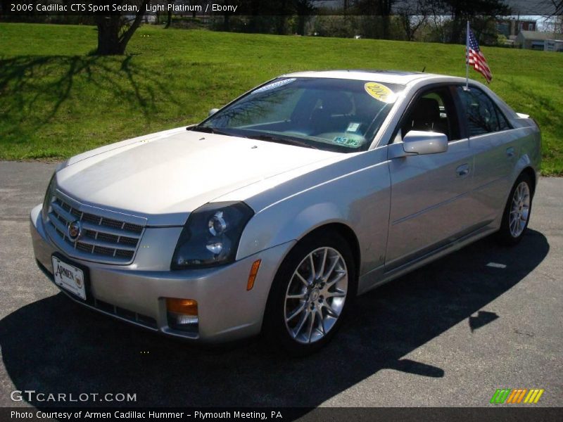 Light Platinum / Ebony 2006 Cadillac CTS Sport Sedan