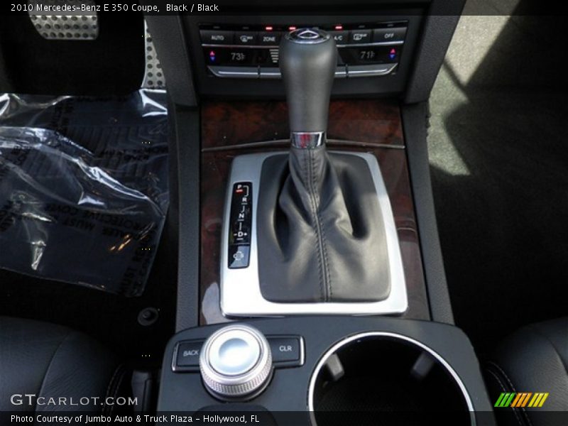 Black / Black 2010 Mercedes-Benz E 350 Coupe