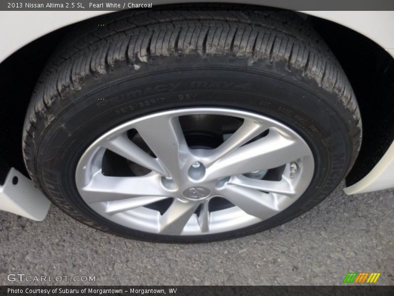 Pearl White / Charcoal 2013 Nissan Altima 2.5 SL