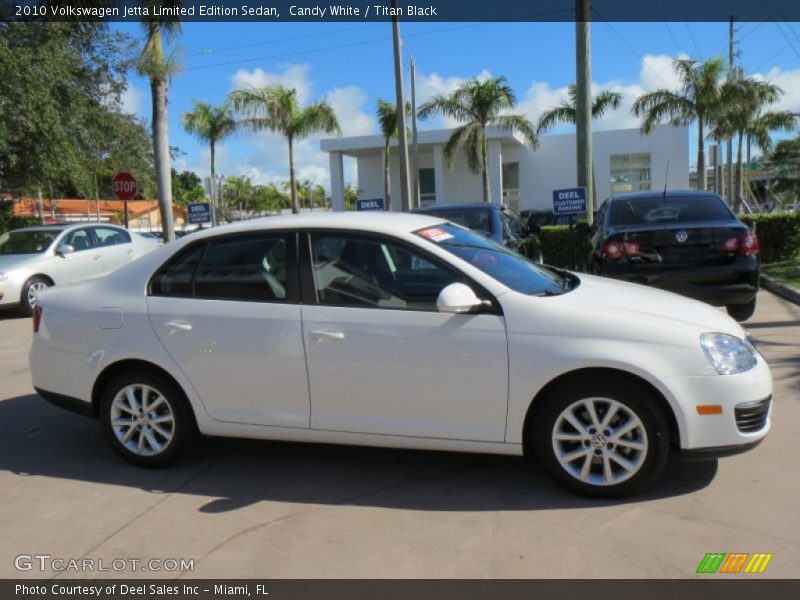 Candy White / Titan Black 2010 Volkswagen Jetta Limited Edition Sedan