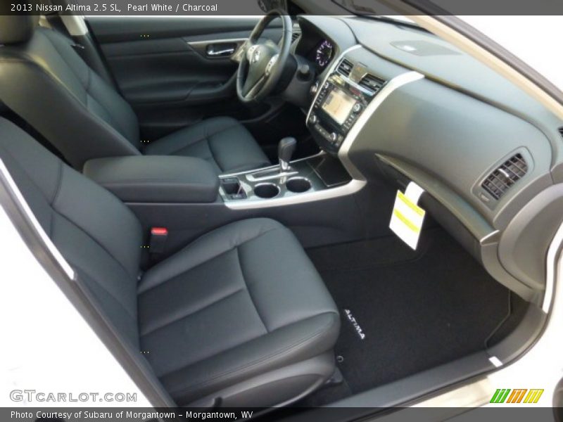 Pearl White / Charcoal 2013 Nissan Altima 2.5 SL
