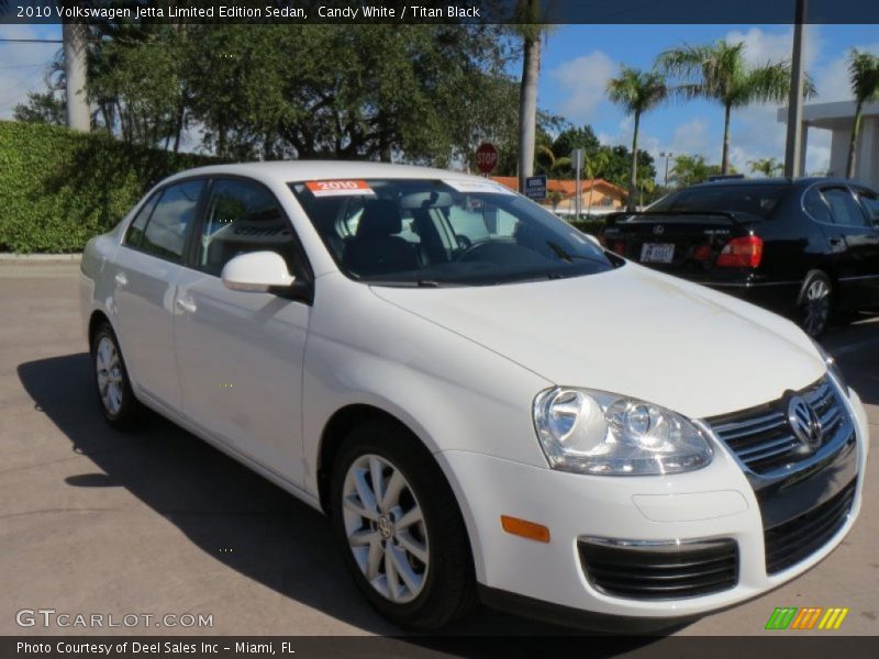 Candy White / Titan Black 2010 Volkswagen Jetta Limited Edition Sedan