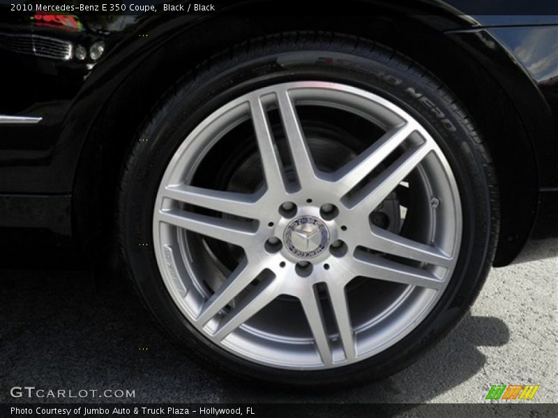 Black / Black 2010 Mercedes-Benz E 350 Coupe