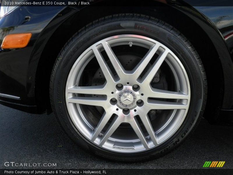 Black / Black 2010 Mercedes-Benz E 350 Coupe