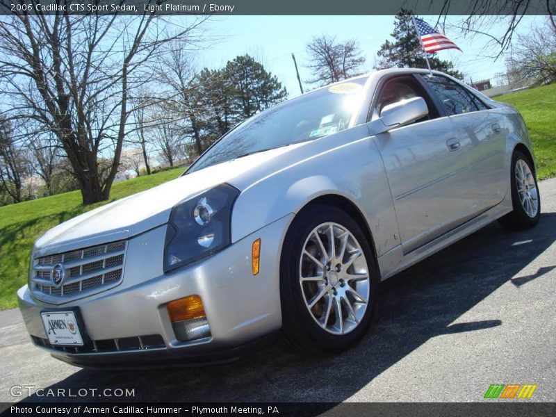 Light Platinum / Ebony 2006 Cadillac CTS Sport Sedan