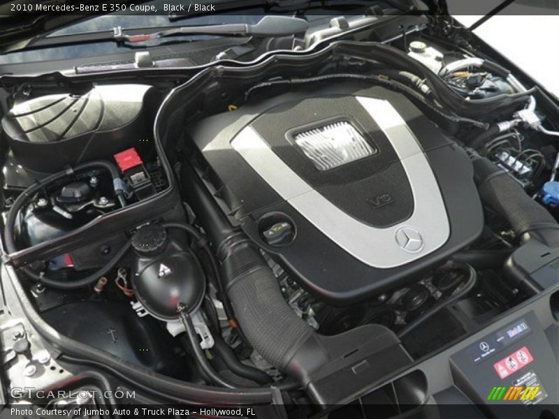 Black / Black 2010 Mercedes-Benz E 350 Coupe