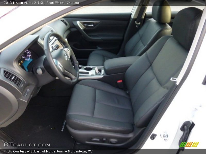 Pearl White / Charcoal 2013 Nissan Altima 2.5 SL