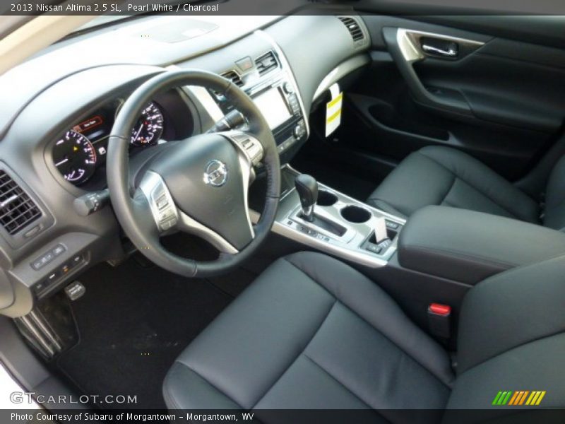 Pearl White / Charcoal 2013 Nissan Altima 2.5 SL