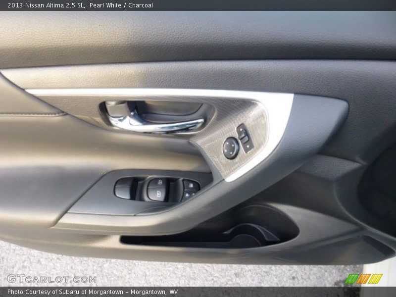 Pearl White / Charcoal 2013 Nissan Altima 2.5 SL