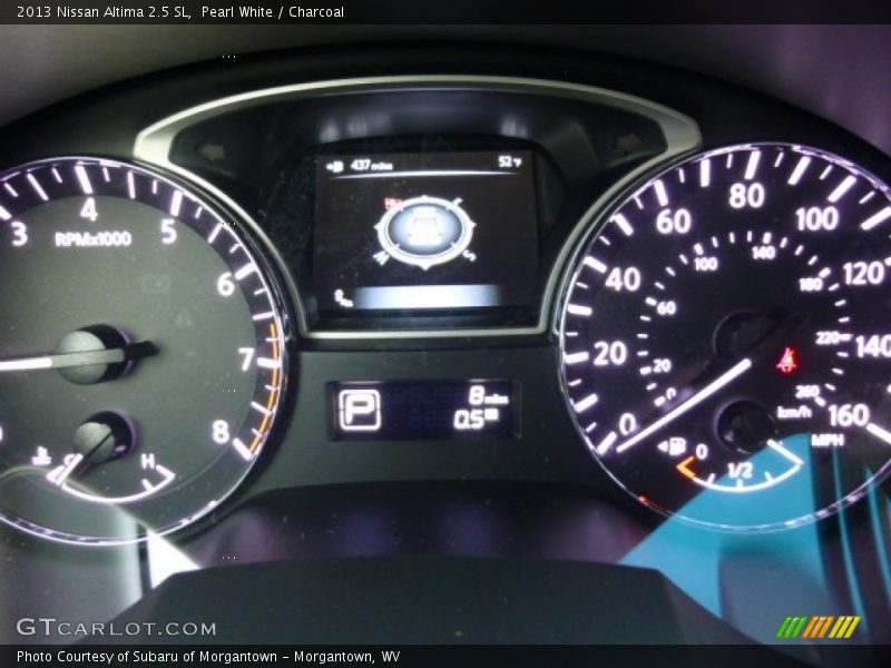 Pearl White / Charcoal 2013 Nissan Altima 2.5 SL