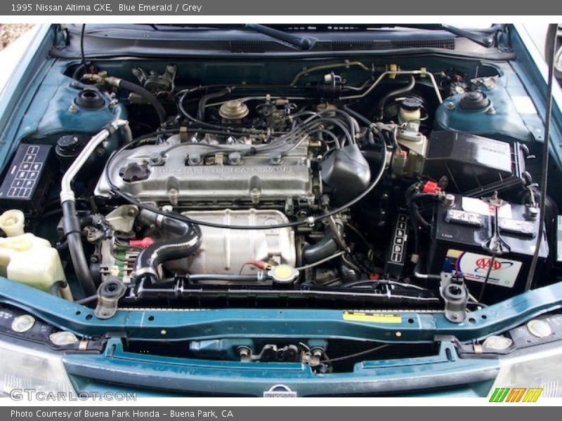  1995 Altima GXE Engine - 2.4 Liter DOHC 16-Valve 4 Cylinder