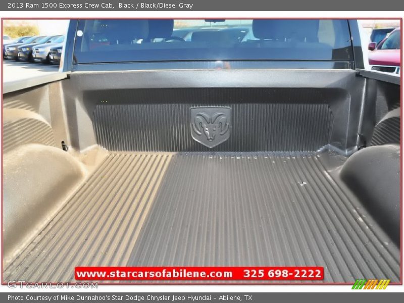 Black / Black/Diesel Gray 2013 Ram 1500 Express Crew Cab