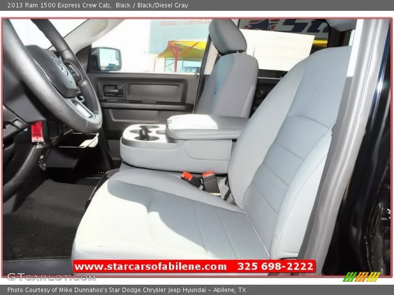 Black / Black/Diesel Gray 2013 Ram 1500 Express Crew Cab