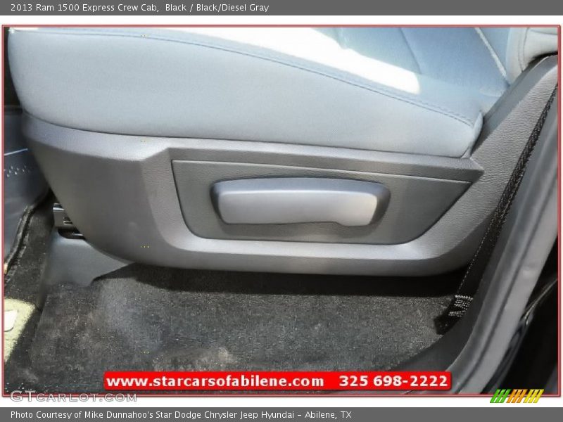 Black / Black/Diesel Gray 2013 Ram 1500 Express Crew Cab