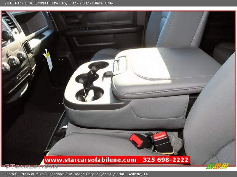 Black / Black/Diesel Gray 2013 Ram 1500 Express Crew Cab