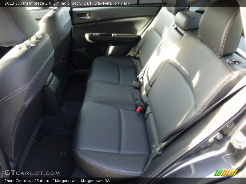Rear Seat of 2013 Impreza 2.0i Limited 5 Door