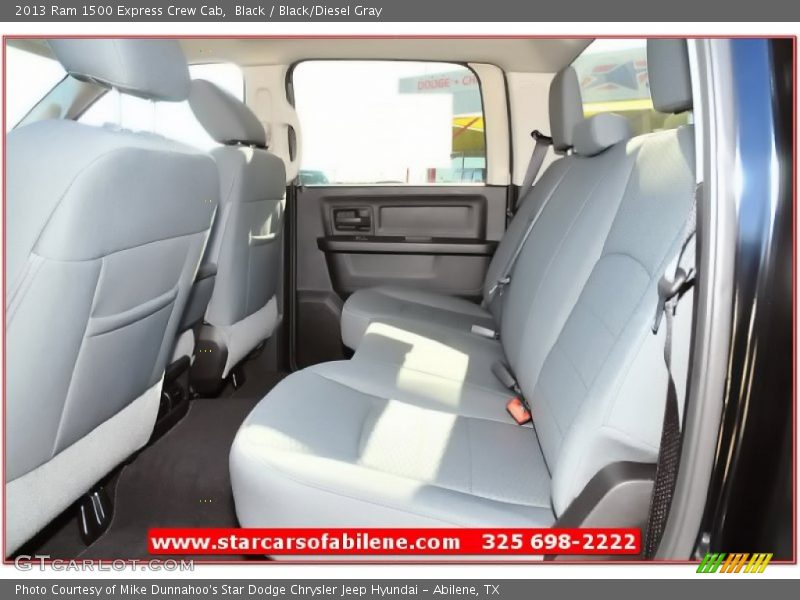 Black / Black/Diesel Gray 2013 Ram 1500 Express Crew Cab