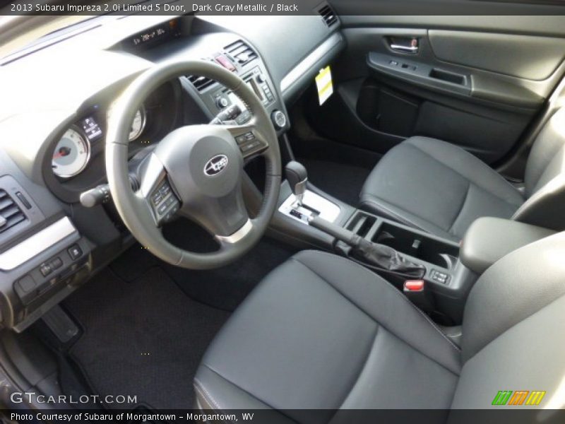 Black Interior - 2013 Impreza 2.0i Limited 5 Door 
