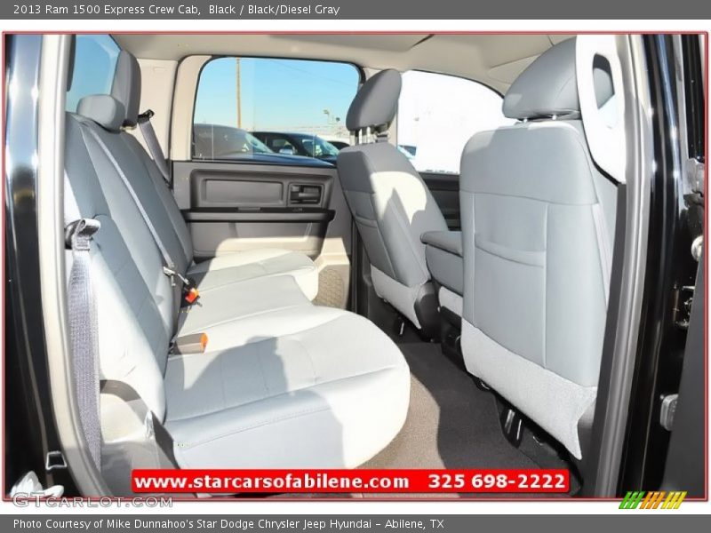 Black / Black/Diesel Gray 2013 Ram 1500 Express Crew Cab