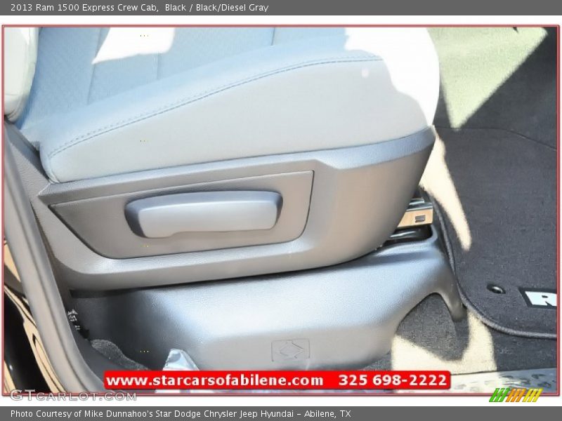 Black / Black/Diesel Gray 2013 Ram 1500 Express Crew Cab