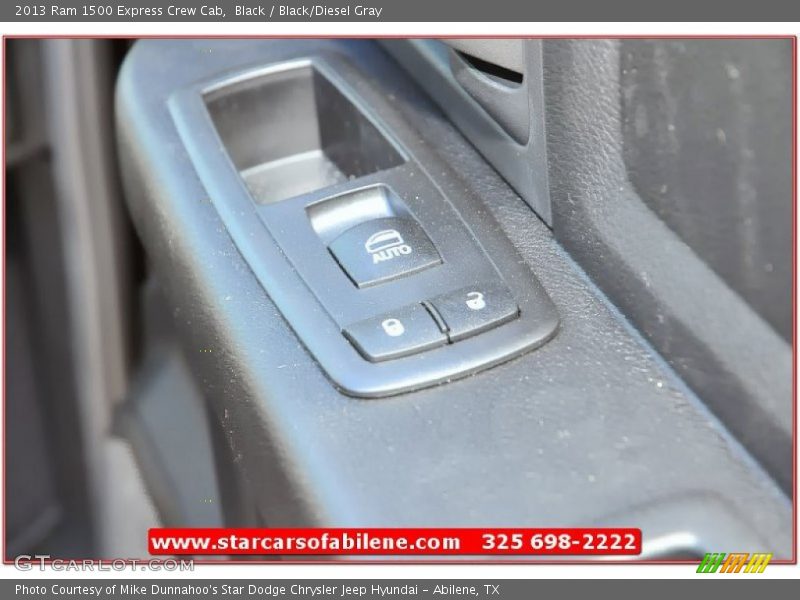 Black / Black/Diesel Gray 2013 Ram 1500 Express Crew Cab