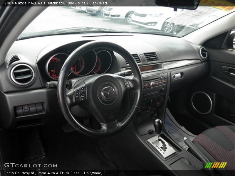 Dashboard of 2004 MAZDA3 s Hatchback
