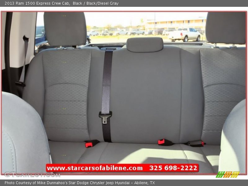 Black / Black/Diesel Gray 2013 Ram 1500 Express Crew Cab