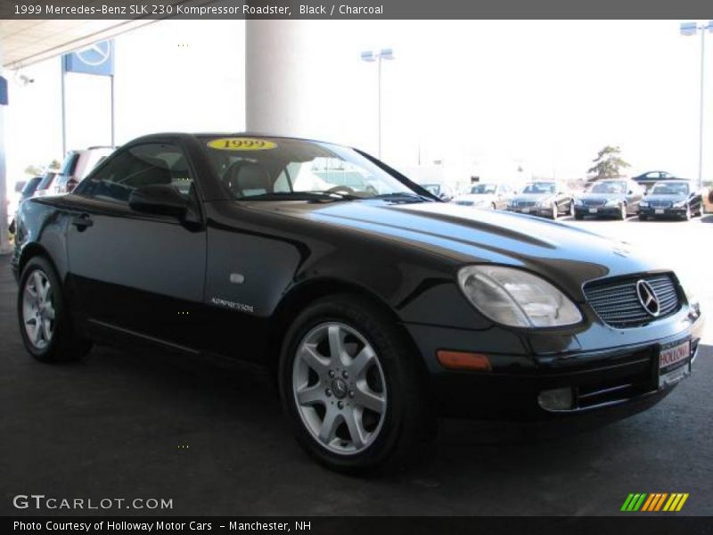 Black / Charcoal 1999 Mercedes-Benz SLK 230 Kompressor Roadster