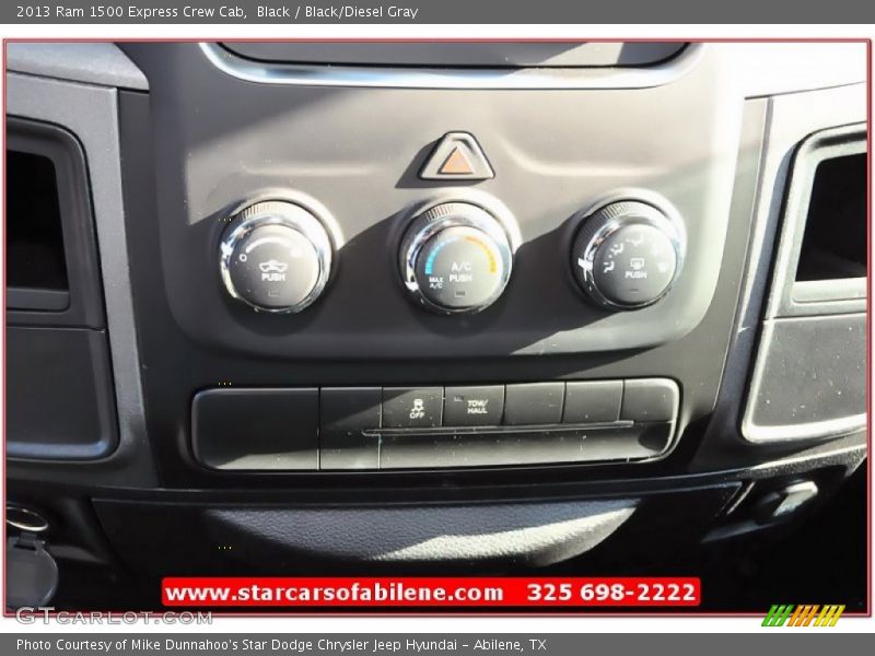Black / Black/Diesel Gray 2013 Ram 1500 Express Crew Cab