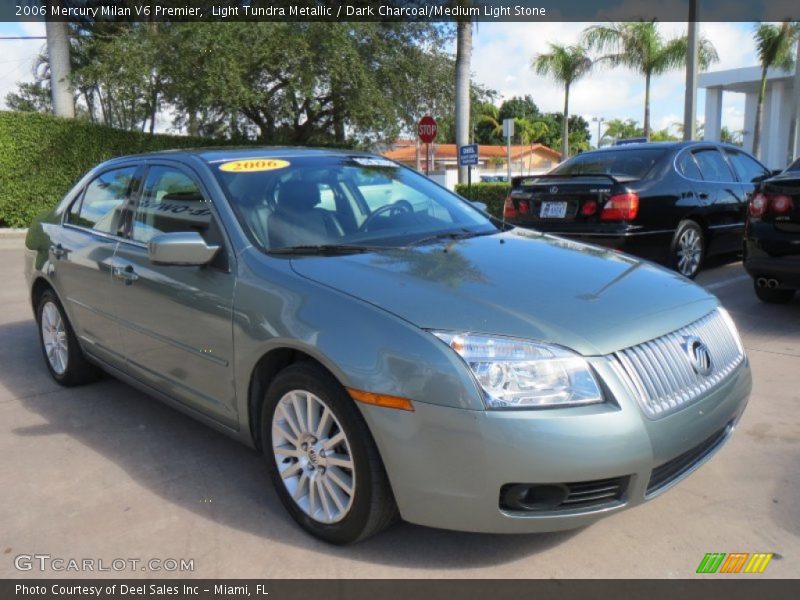 Light Tundra Metallic / Dark Charcoal/Medium Light Stone 2006 Mercury Milan V6 Premier