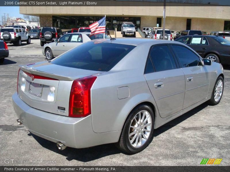 Light Platinum / Ebony 2006 Cadillac CTS Sport Sedan
