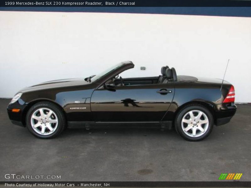 Black / Charcoal 1999 Mercedes-Benz SLK 230 Kompressor Roadster