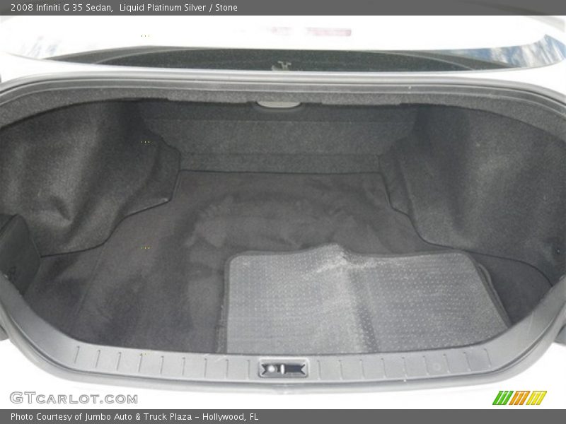 Liquid Platinum Silver / Stone 2008 Infiniti G 35 Sedan