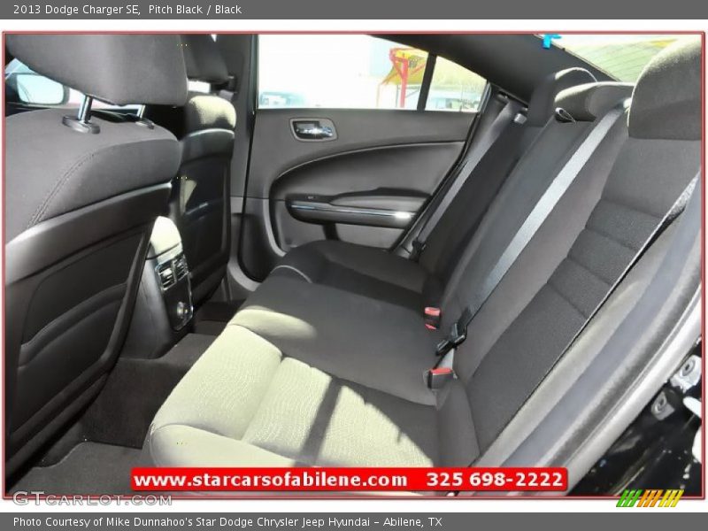 Pitch Black / Black 2013 Dodge Charger SE