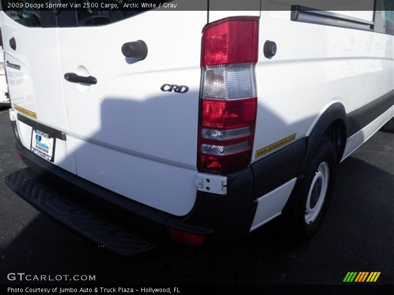 Arctic White / Gray 2009 Dodge Sprinter Van 2500 Cargo