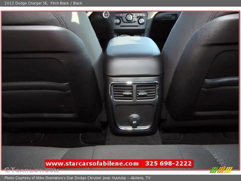 Pitch Black / Black 2013 Dodge Charger SE