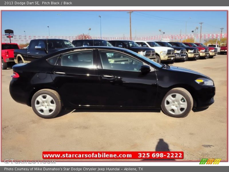 Pitch Black / Black 2013 Dodge Dart SE